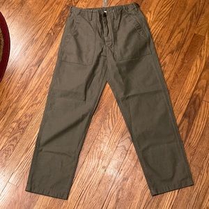 J. Crew Camp Pant in Catskill Green NWT 31X32
